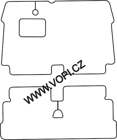 Textil-Autoteppiche Citroen 2CV - 1990 Colorfit (811)